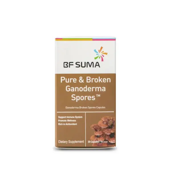 Pure & Broken Ganoderma Spores 30 Capsules